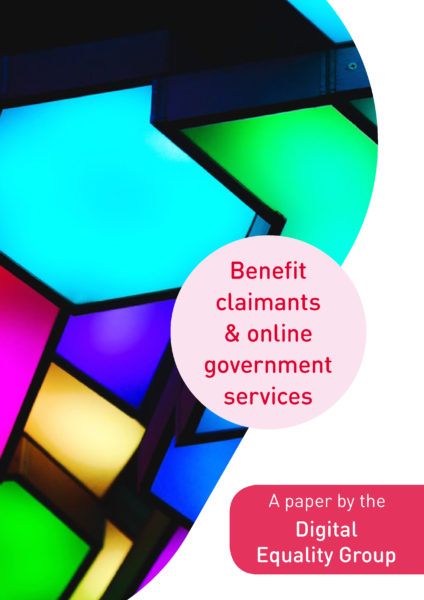 Benefit claimants and online government services